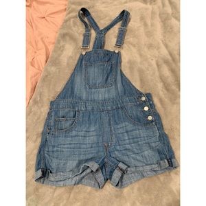 Express jean overalls
